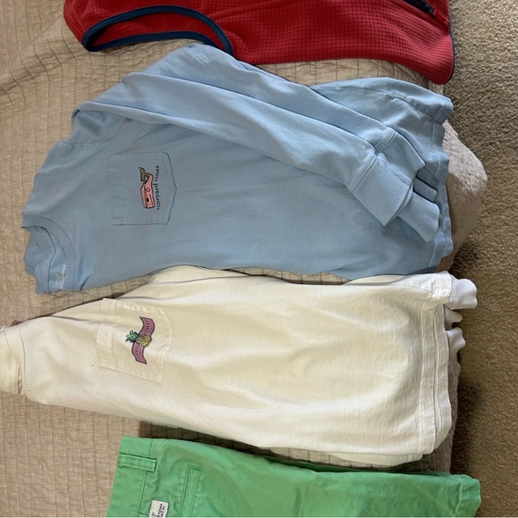 vineyard vines boys clothes size youth large, adult xsmall and shorts size 14 - Picture 2 of 5